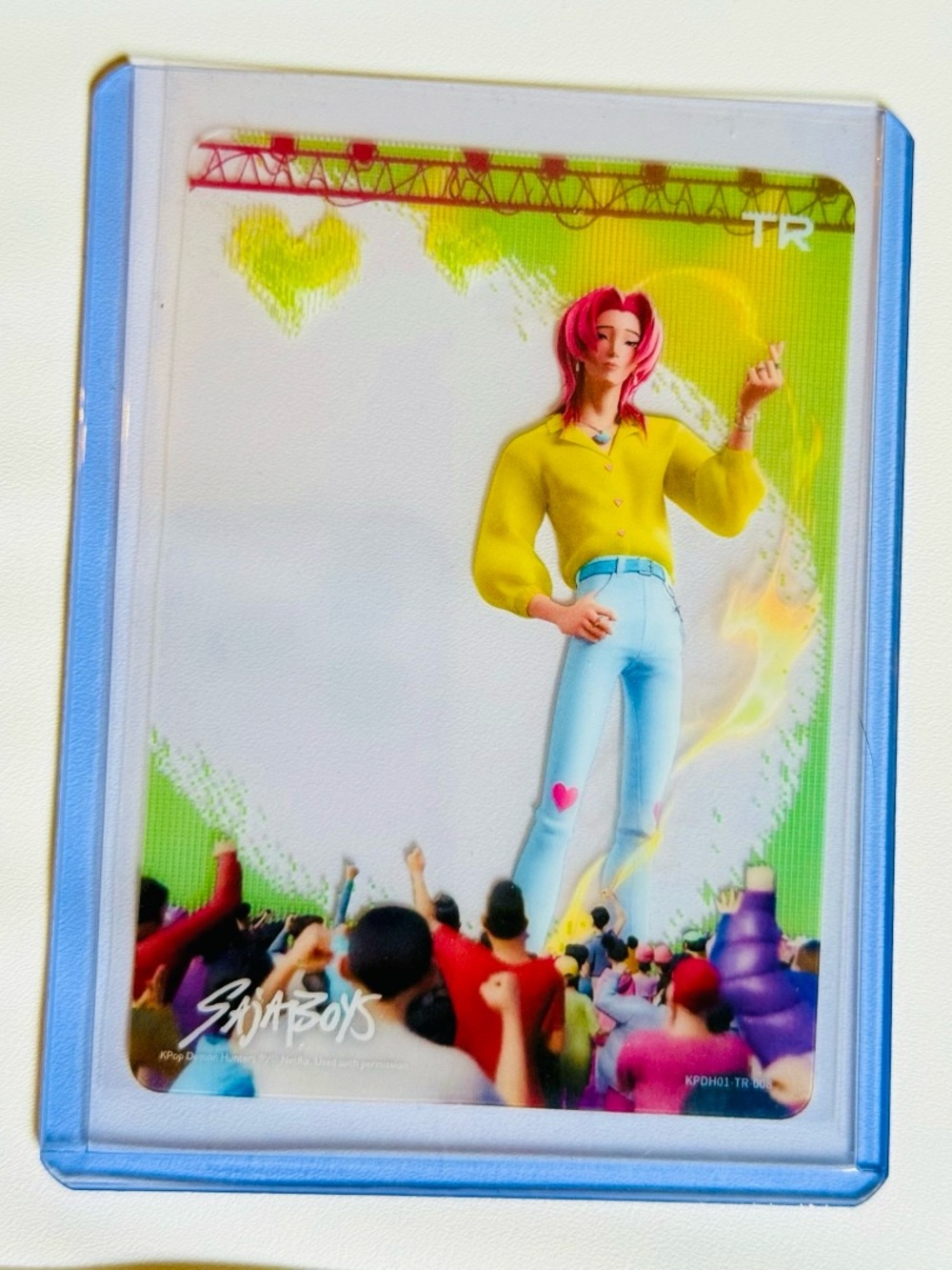 KPop Demon Hunters Titan Rare Card KPDH01-TR-006 Trading Card Romance Saja